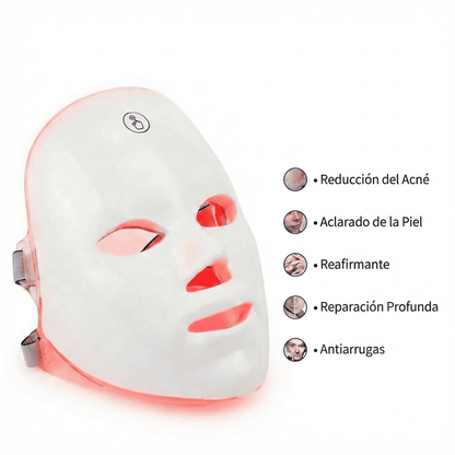 Máscara Facial LED Alora Pro [7 Colores]