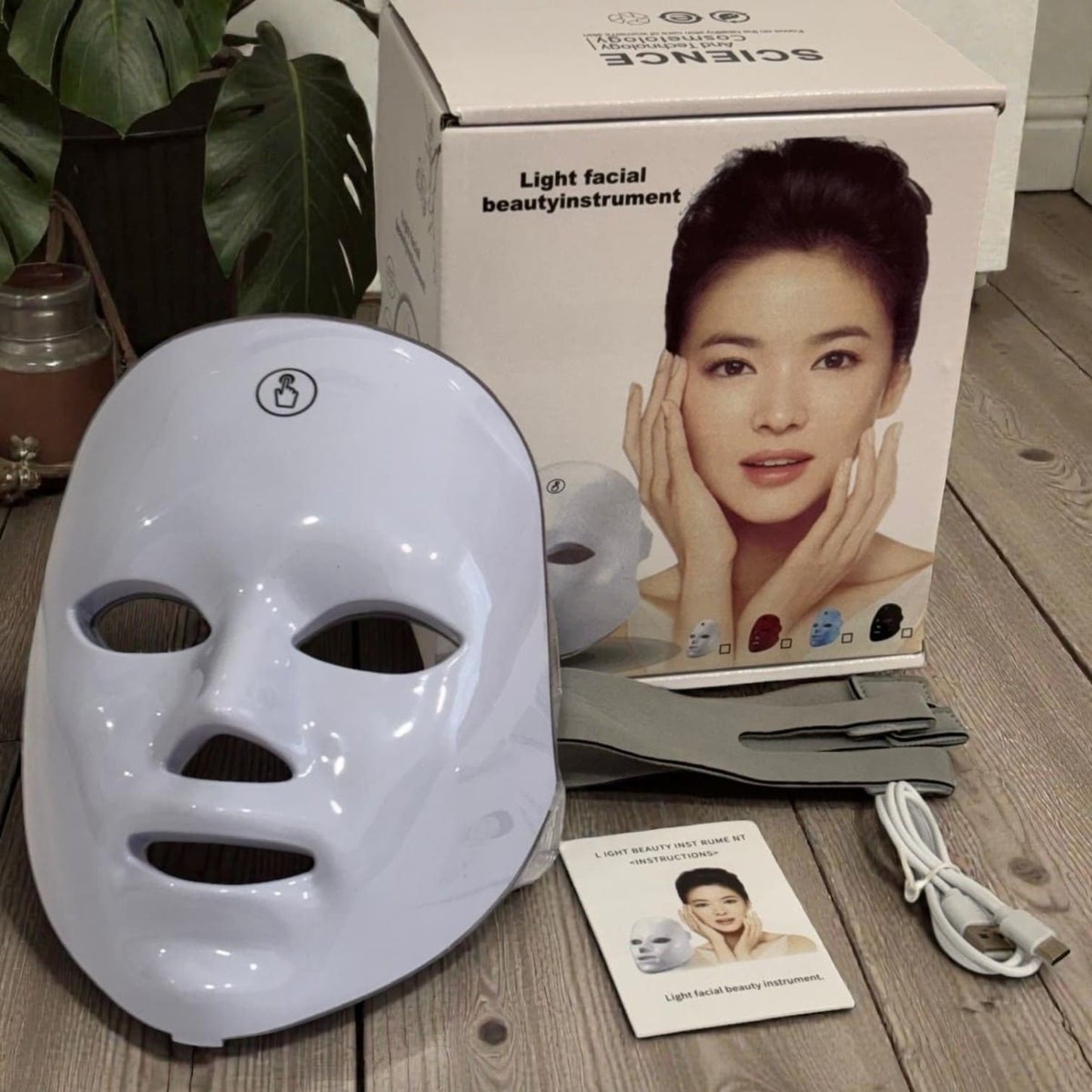 Máscara Facial LED Alora Pro [7 Colores]